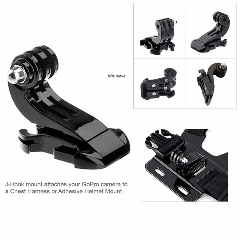 Description Picture 5 of item6 in 1 Phone Mount Holder Chest Strap Action Camera Kit For GoPro Hero 13 12 Insta360 For iPhone Samsung Huawei Accessories Set