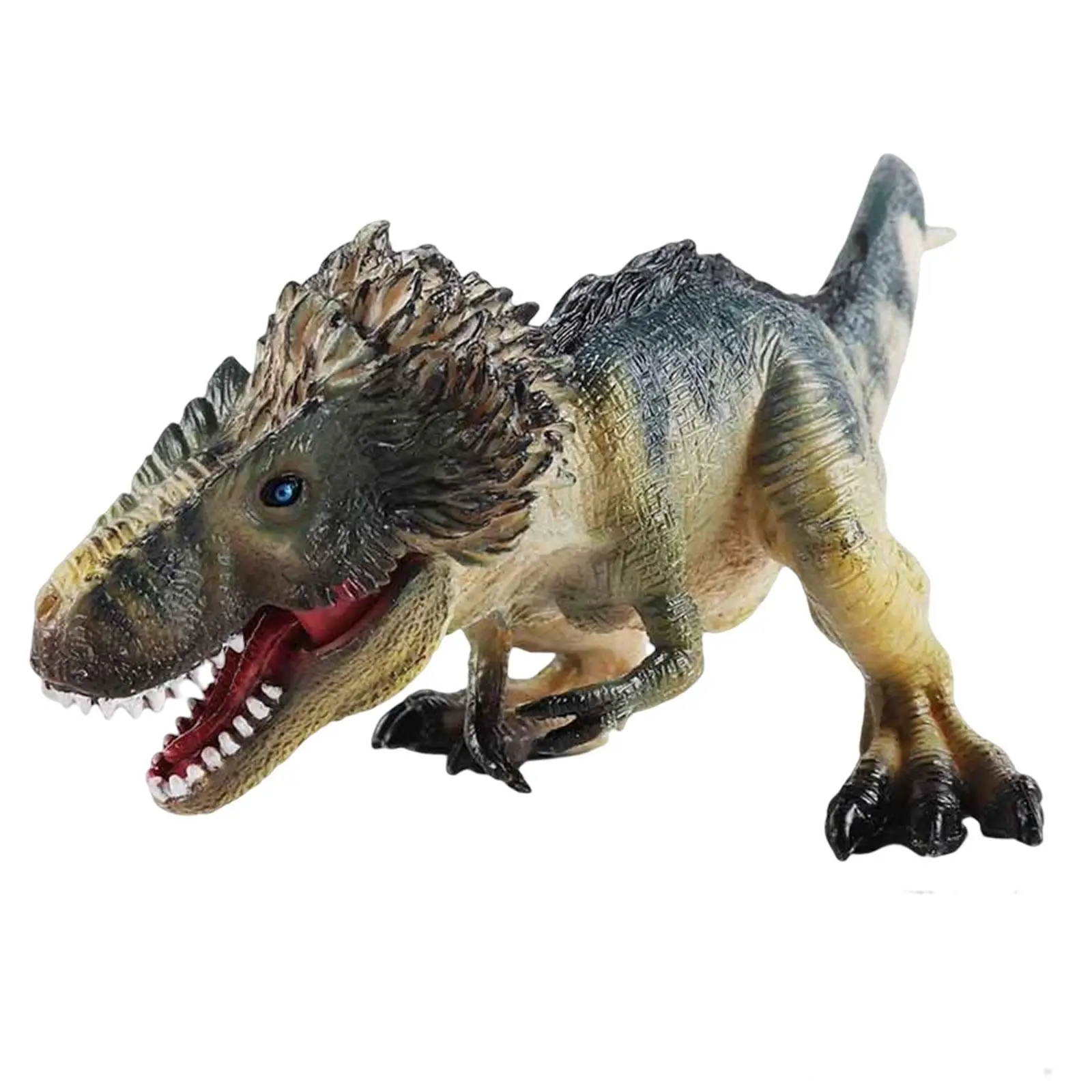 Dinosaur Figure Playset Opening and Closing Mouth Tyrannosaurus Action Figurine for Table Shelves Decoration Collections