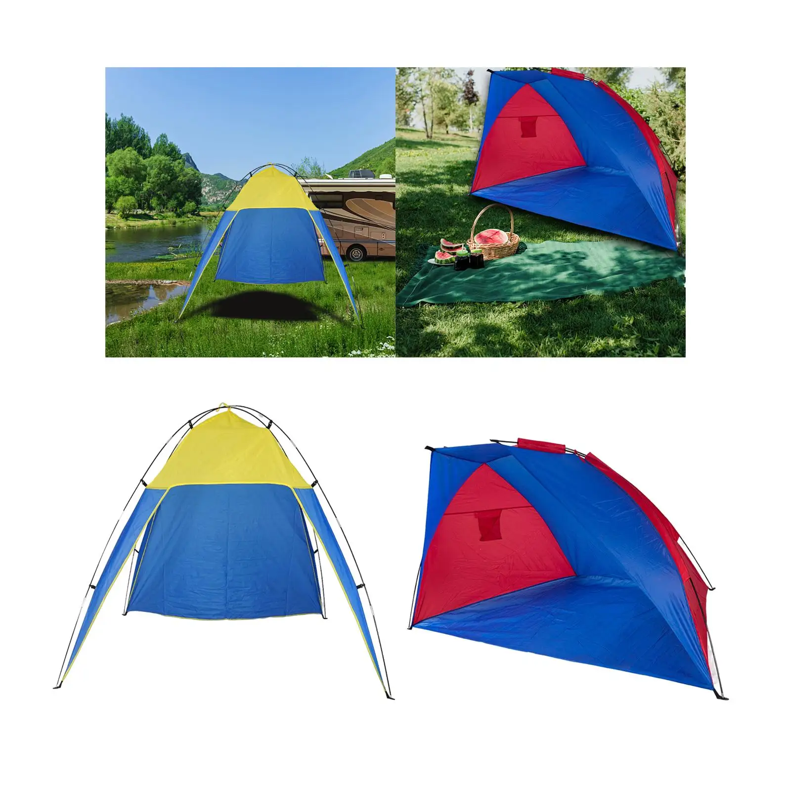 Sun Tent Canopy Waterproof Outdoor Beach for Summer Backpacking