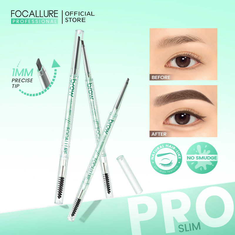 Best of FOCALLURE 1MM Ultra-fine Eyebrow Pen Waterproof Long-lasting Multi-use Eye Brow Liner Pencil Eyebrow Enhancers Makeup Cosmetics Reviews & Tips