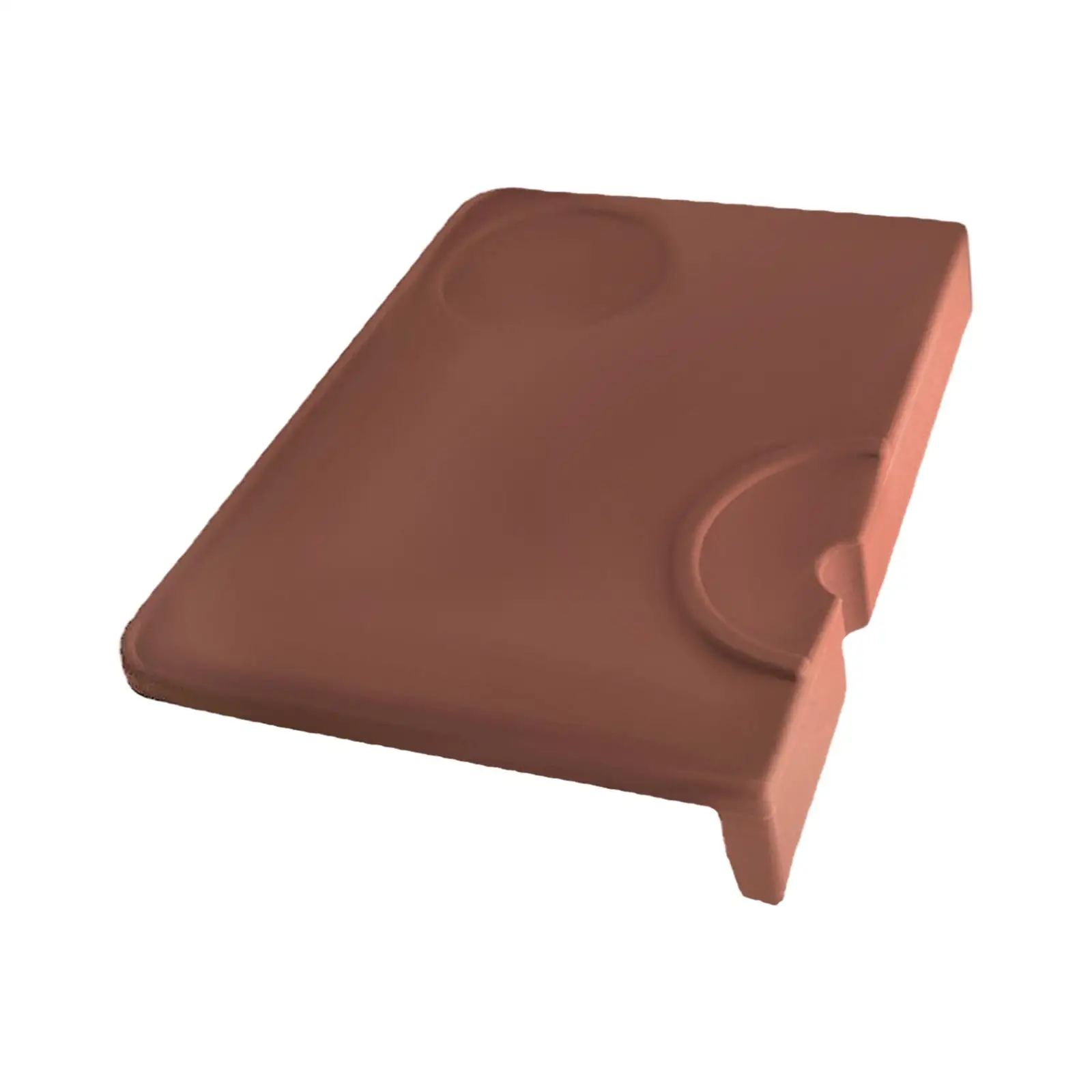 Non Slip Silicone Coffee Pad Espresso accessory Tools Wear Resistance Flat Coffee Tamper Mat for Families Leisure Bars
