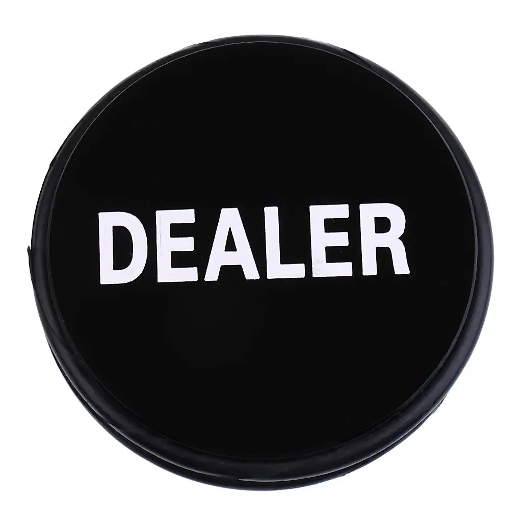 Acrylic Big Dealer Button for Casino Card Game Supplies 76 X 20mm