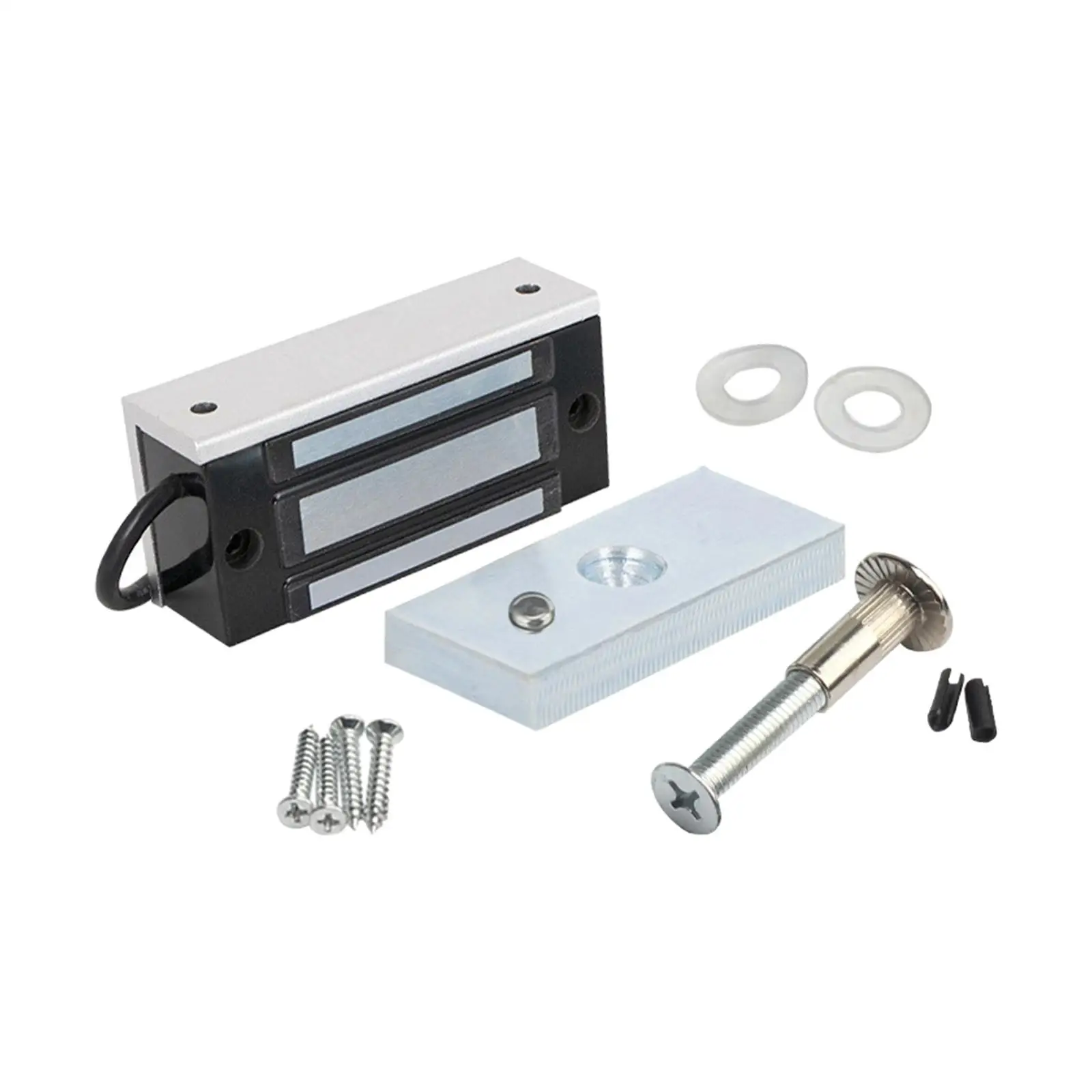 12V Electromagnetic Lock Electric Lock Electric Magnetic Lock for Metal Door Cabinet Glass Door Wooden Door Home Security System