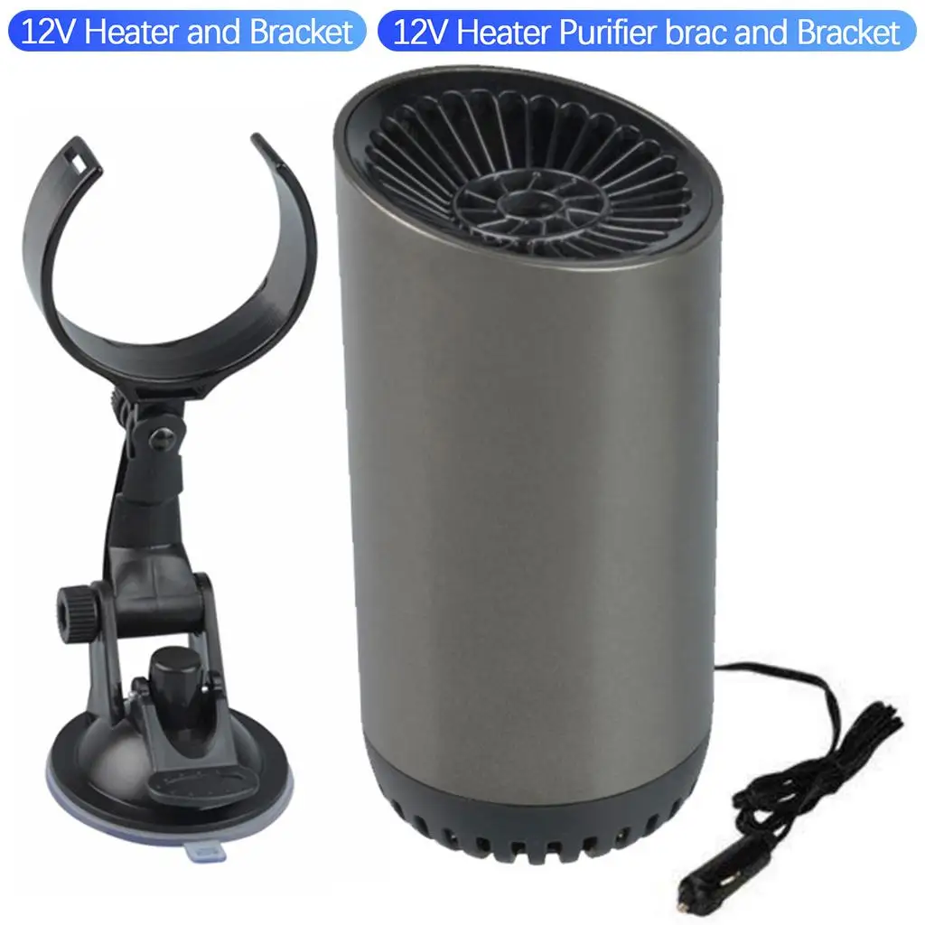Car Heater Windshield Defogger Defroster Fast Heating  Windscreen Fan Portable  Heater for Car  RV Trailer