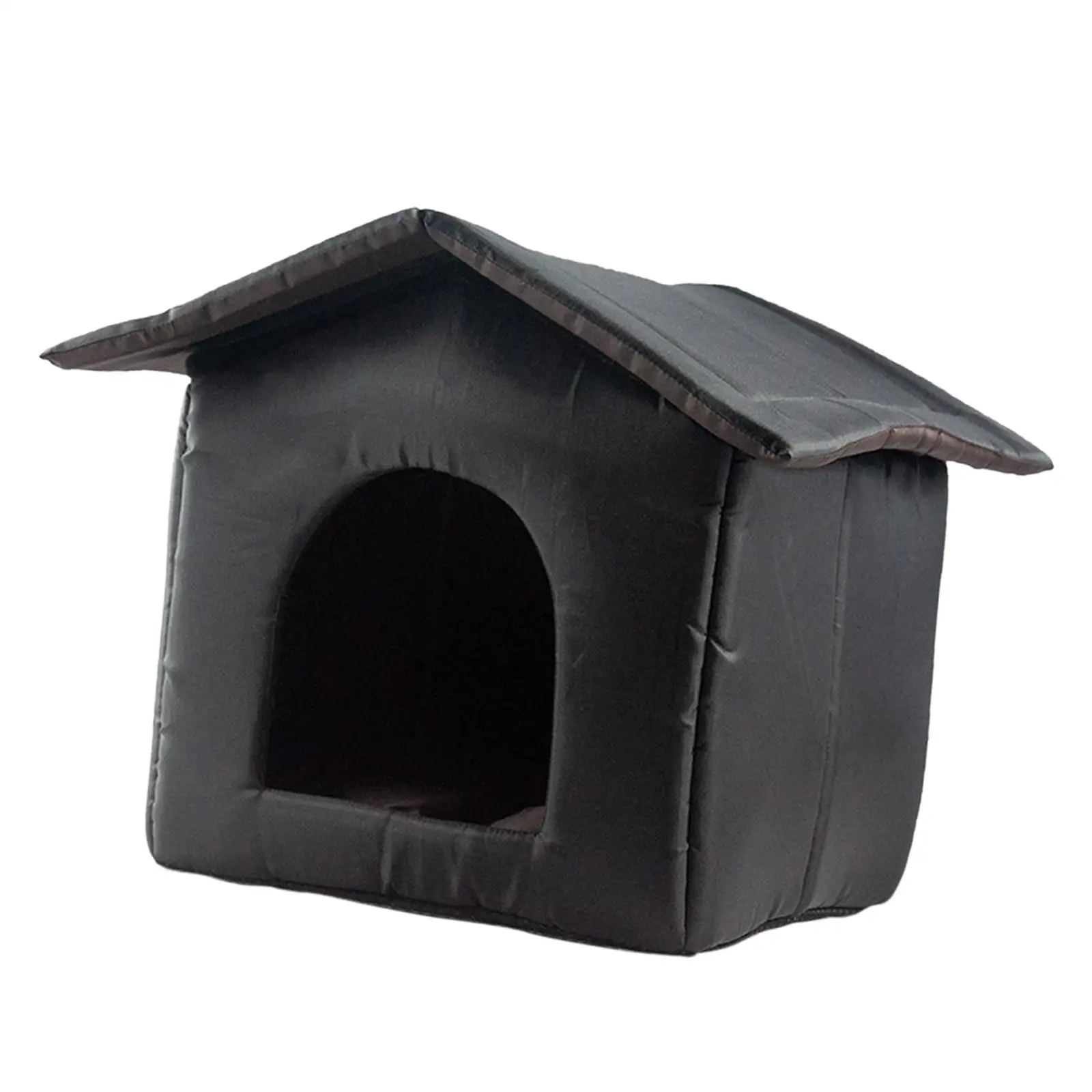 Portable Stray Cats Shelter Waterproof Kennel Winter Cave Bed Furniture Puppy Kitten Pet Supplies Outdoor Feral Cats Warm House