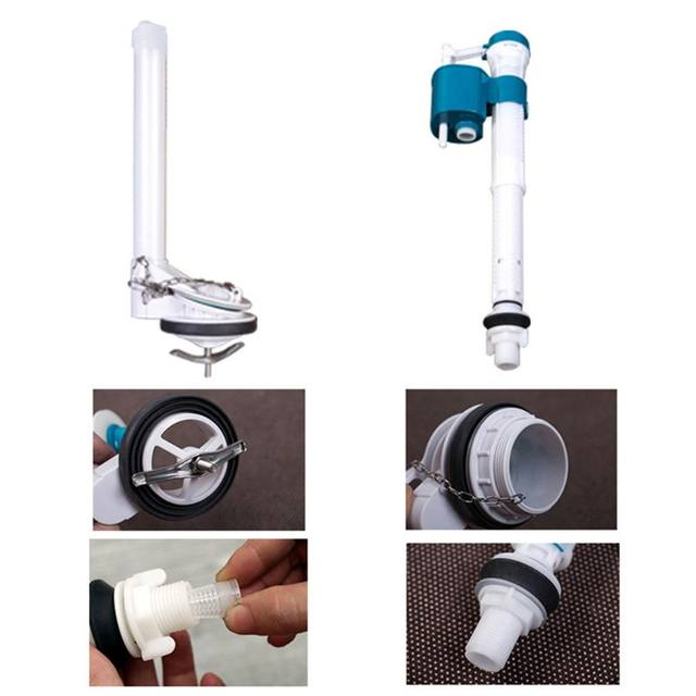 Válvula De Llenado Inferior Para Cisterna De Inodoro G1/2 | Nivel De Agua Ajustable 21-32 Cm, Ahorro De Agua Silencioso