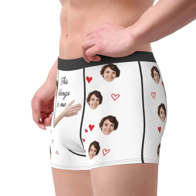 Custom Boxers with Face, Personalized Im Nuts About You Underwear with  Photo, Picture on Boxer Briefs, Gift for Boyfriend, Gift - AliExpress