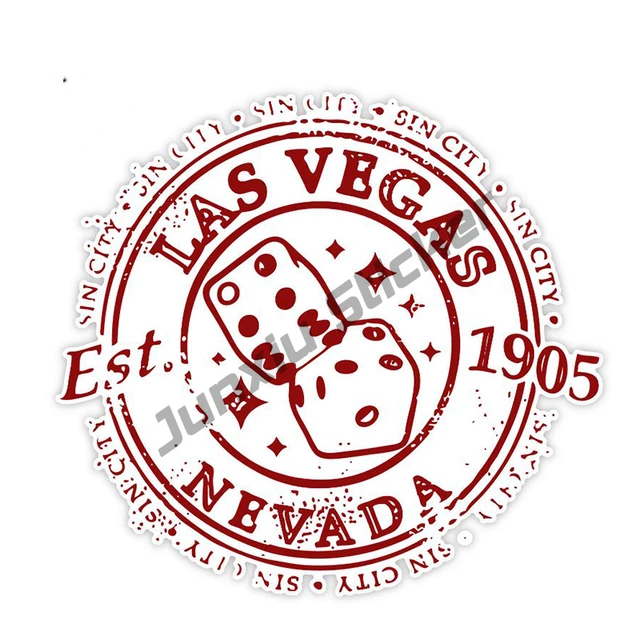  Las Vegas Nevada Sticker - Welcome to Fabulous Las Vegas Sign  - Vinyl Decal for Car Bumper Window (3 x 2)