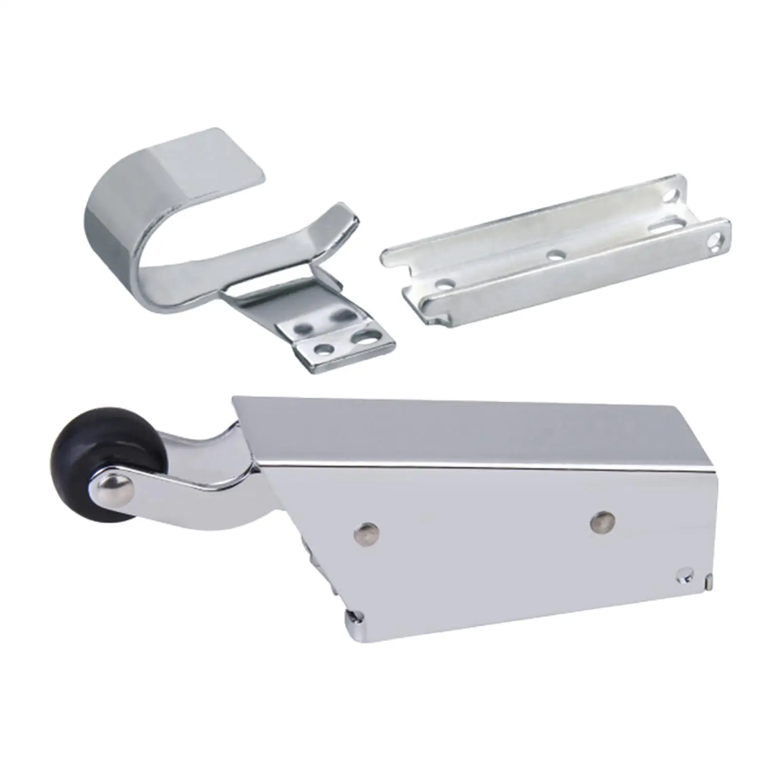 Spring Action Doors Closer Spring Loaded Steel Home Improvement with Quiet Rubber Wheel