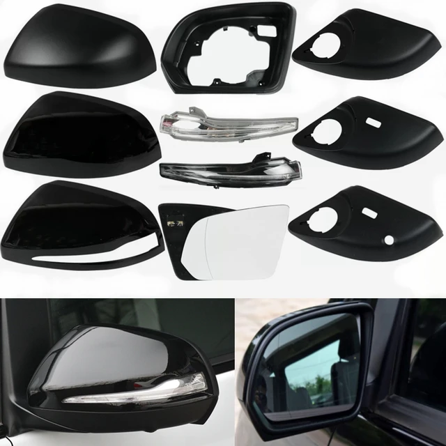 Black Left Car Wing Mirror Cover ABS Plastic Fit For Mercedes Vito W447  2014-20