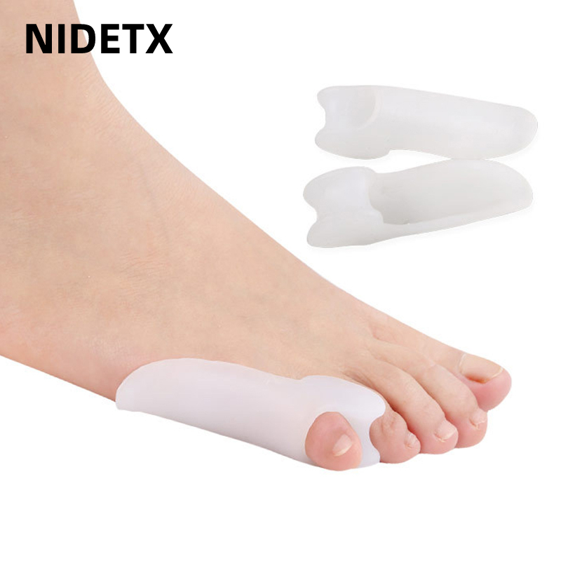 Best of 2pieces=1pair Hammer Toes Separator Gel Silicone Foot Care Tools Thumb Bunion Corrector Hallux Valgus Protector Orthopedic Reviews & Tips