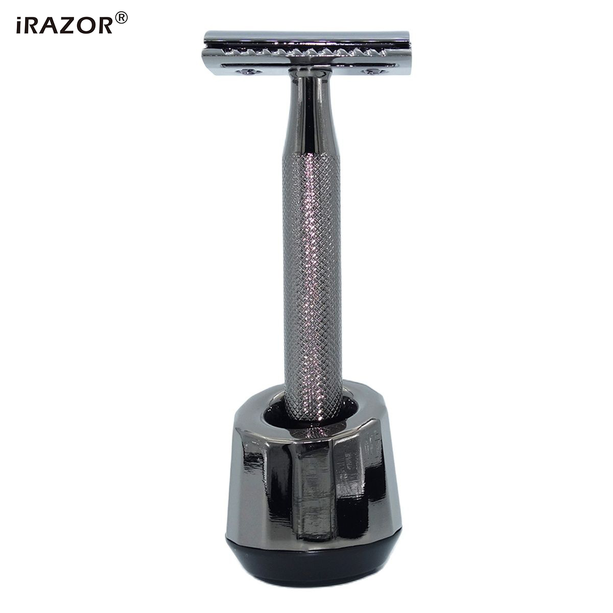 Best of IRAZOR Classic Double Edge Safety Shaving Face Hair Razor With Stand Manual Beard And Mustache Removal Tool Kit For Men Gift Reviews & Tips