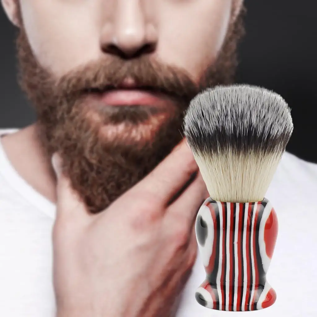 Perfect Barber Hair Shaving Brush Facial Beard Cleaning Grooming Salon Tools