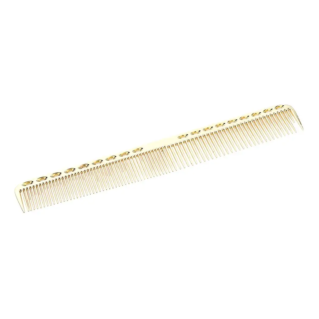 3pcs Golden/Rose  Portable Hairdressing, Grooming & Styling Combs for Hair or Beard Detangling