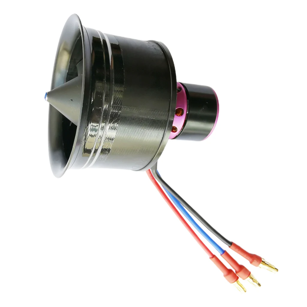 For EDF Duct Fan 4900KV 3S Brushless Motor For RC  Plane Accessories