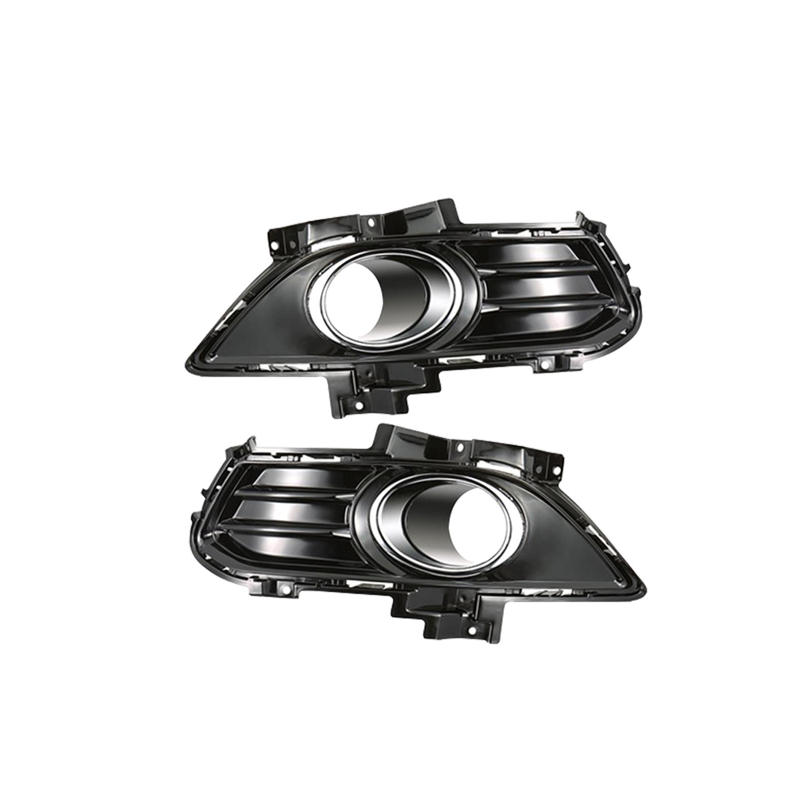 DS7Z-17E810-Aa 1Pair Front Fog Light Lamp Cover Grille Left and Fog Light Bumper Housing Bezels for Focus 