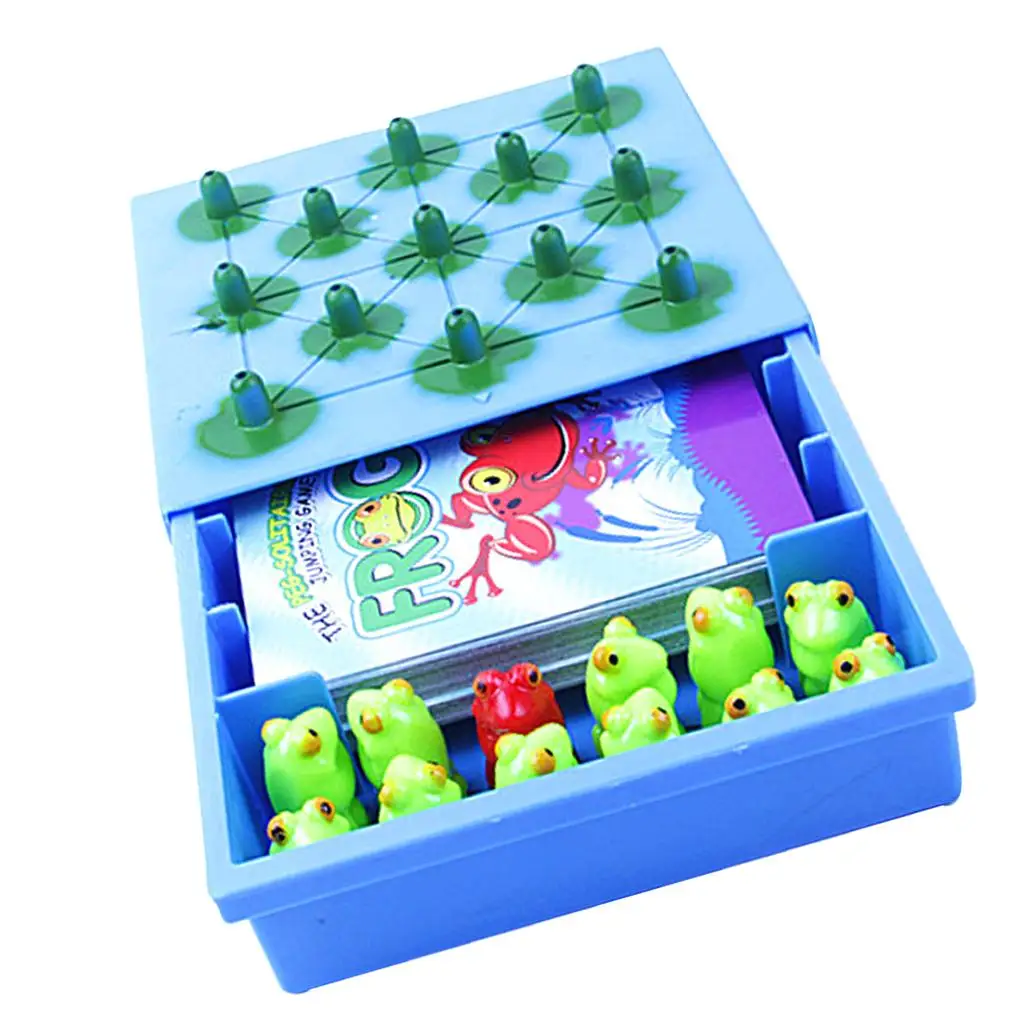 Frog The Peg Solitaire Dumping Board Game Children`s Game Failure Games