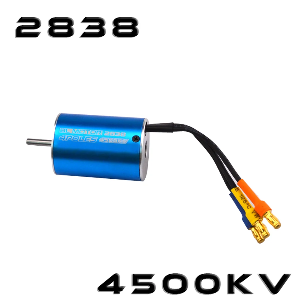 2838 4500KV 4P Sensorless Brushless +35A Brushless ESC /12 1/14 1/16  Car 