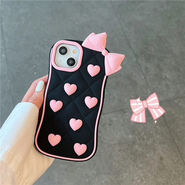  PODSI Sweet Cartoon Cute Butterfly Love Phone Case for
