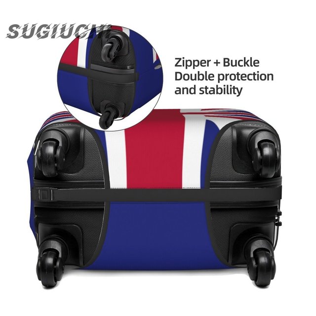 Cover Dior Muiuou Valigia Cover Proteggi, Elastica Fiore Stampa