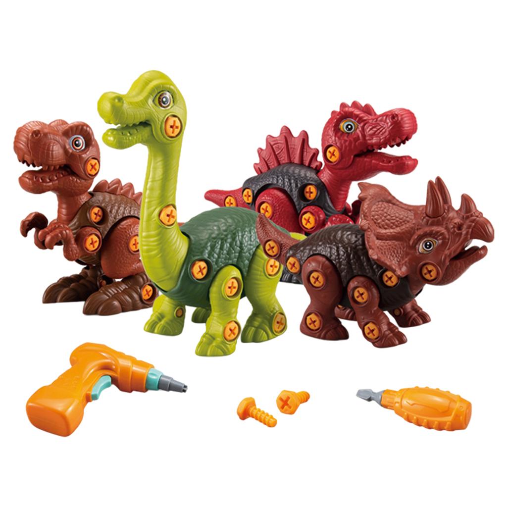 Fun  Dinosaur Toys Construction Building Toys for Kids Children