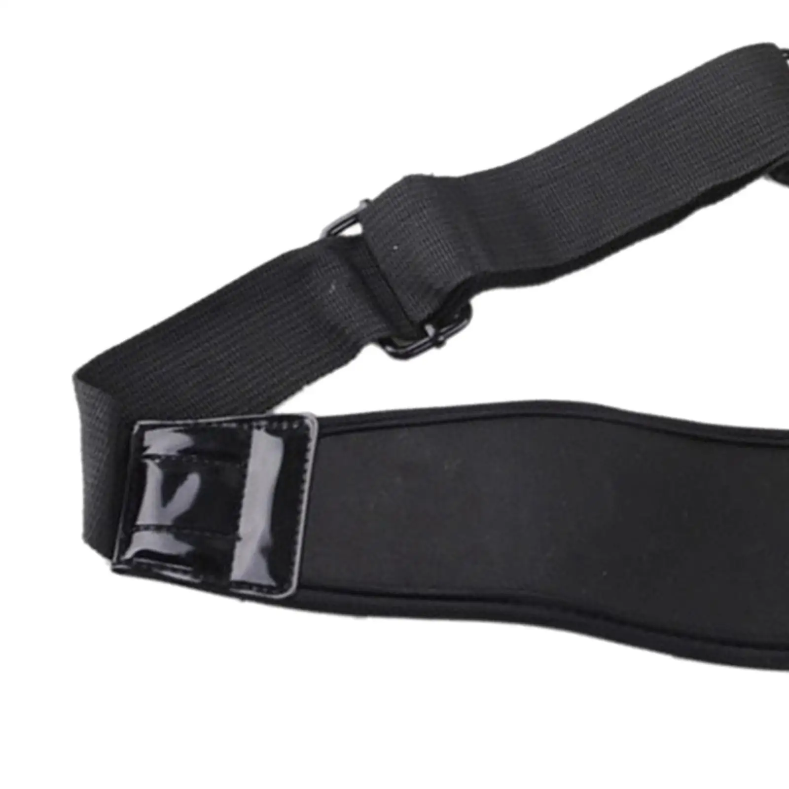 Universal Shoulder Strap Belt Durable Black Anti Slip 52inch Soft with Metal Hooks Thick Padded for Camera Briefcase Bag Laptop