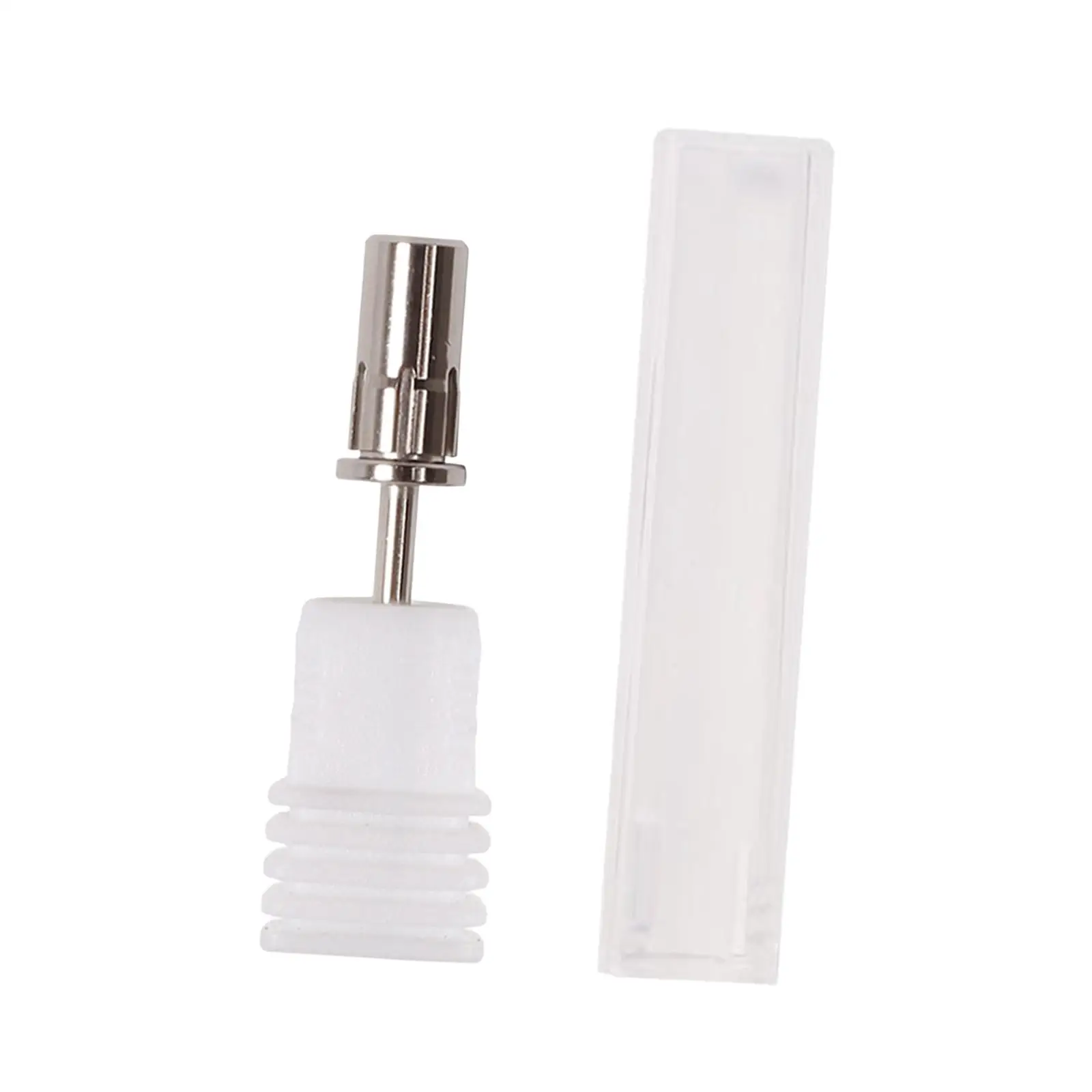 Nail Drill Bit Professional Nail Drill Accessories Durable Nail Sanding Bands Shaft for Electric Nail File Acrylics Gel Nails