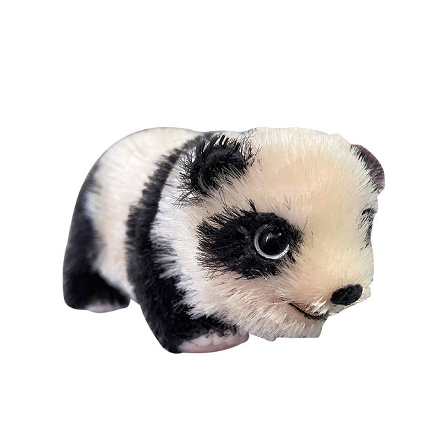 Reborn Silicone Mini Baby popular Panda Full Body lifelike Panda 5inches