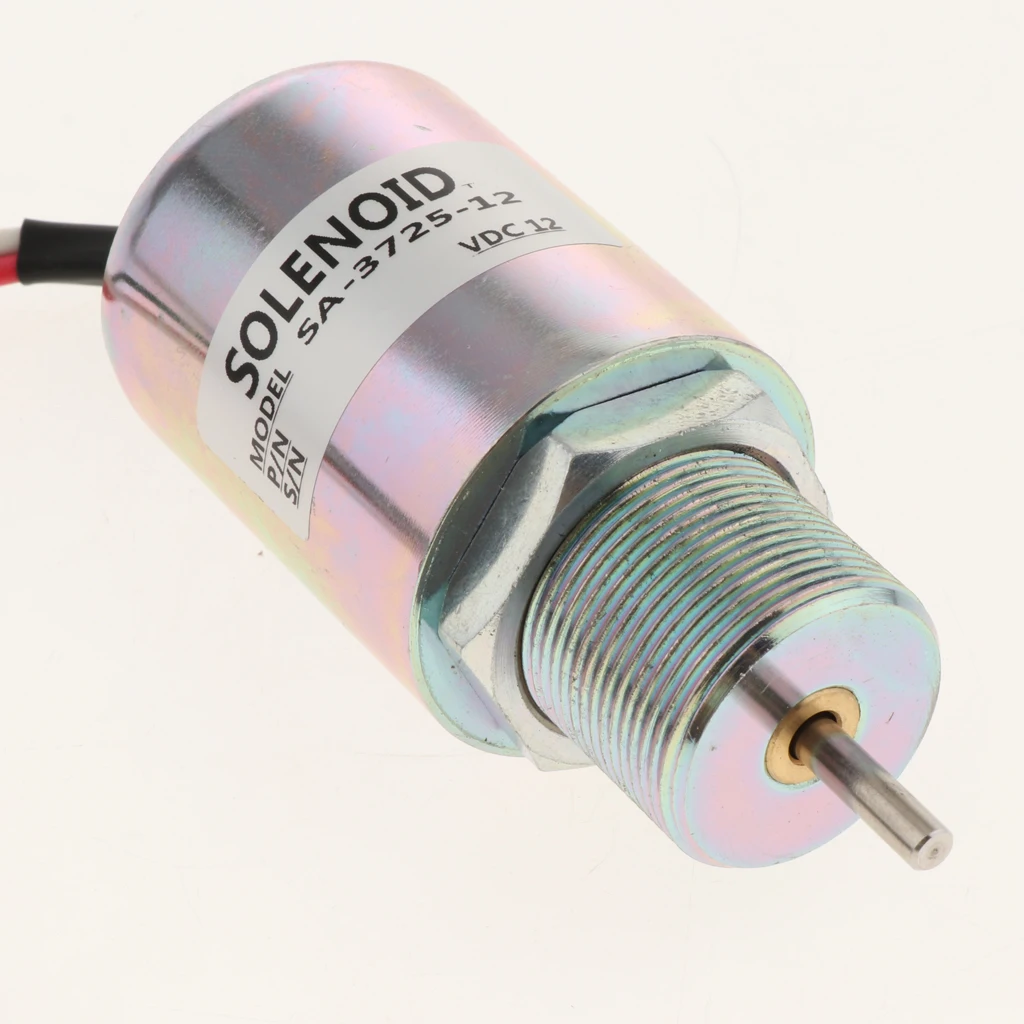 Solenoid Replacement Electric Fuel Shut Off Solenoids for S3L S3L2 ENGINE, Replace#SA-3725-12