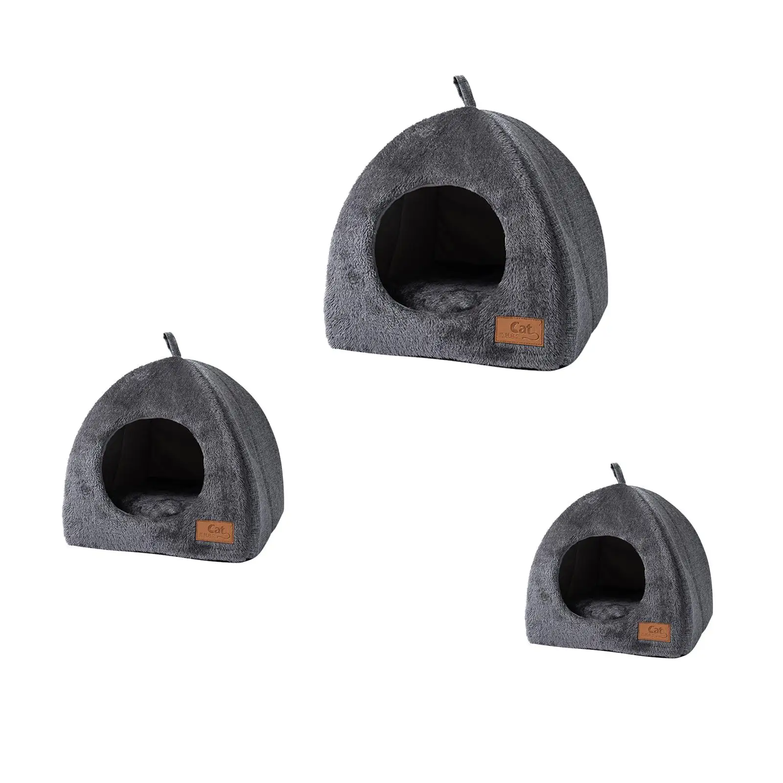 Portable Pad Nest Warm Basket Soft Cushion Sleeping Bed Thick Puppy Puppy Mat Kennel Pad for Indoor Cats Cats Winter Pet Dog