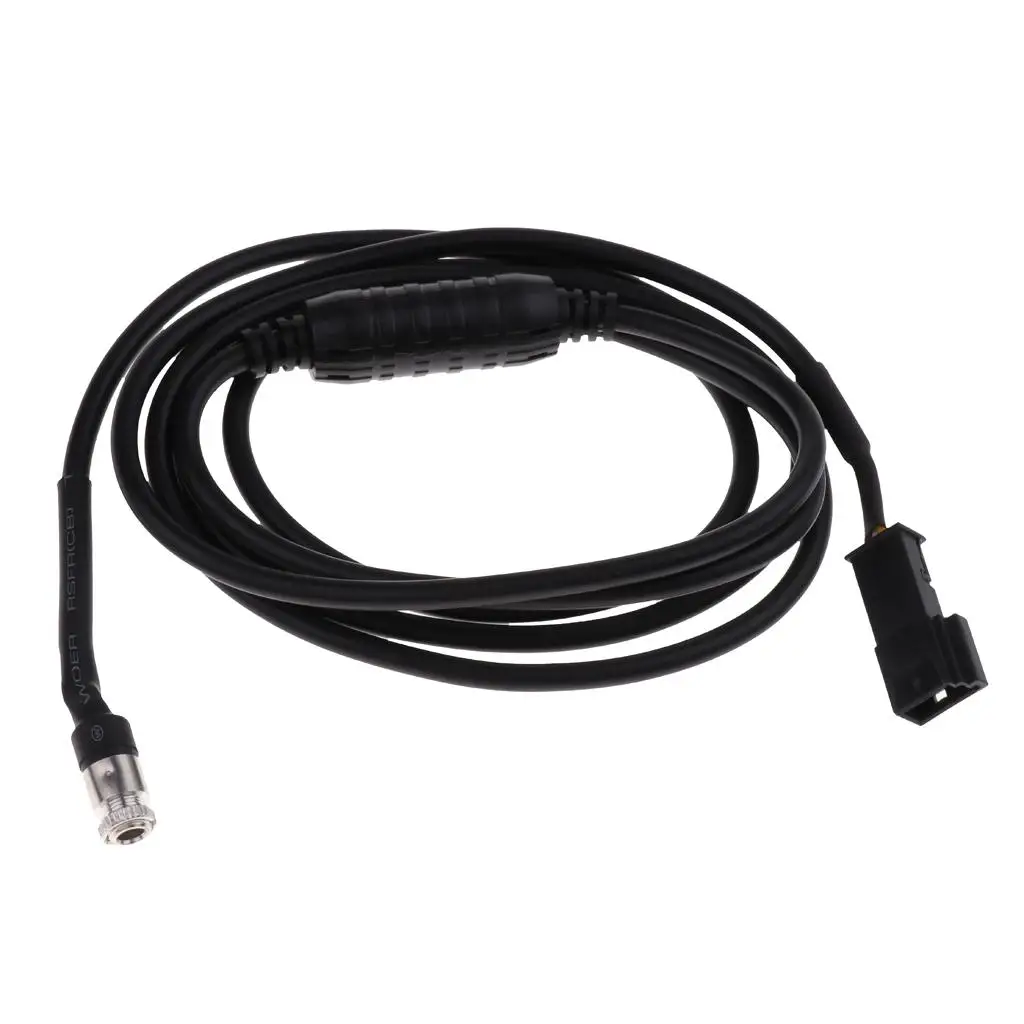 130cm AUX Auxiliary Audio Input Adapter Cable 3.5mm Jack for 02-06 for bmw