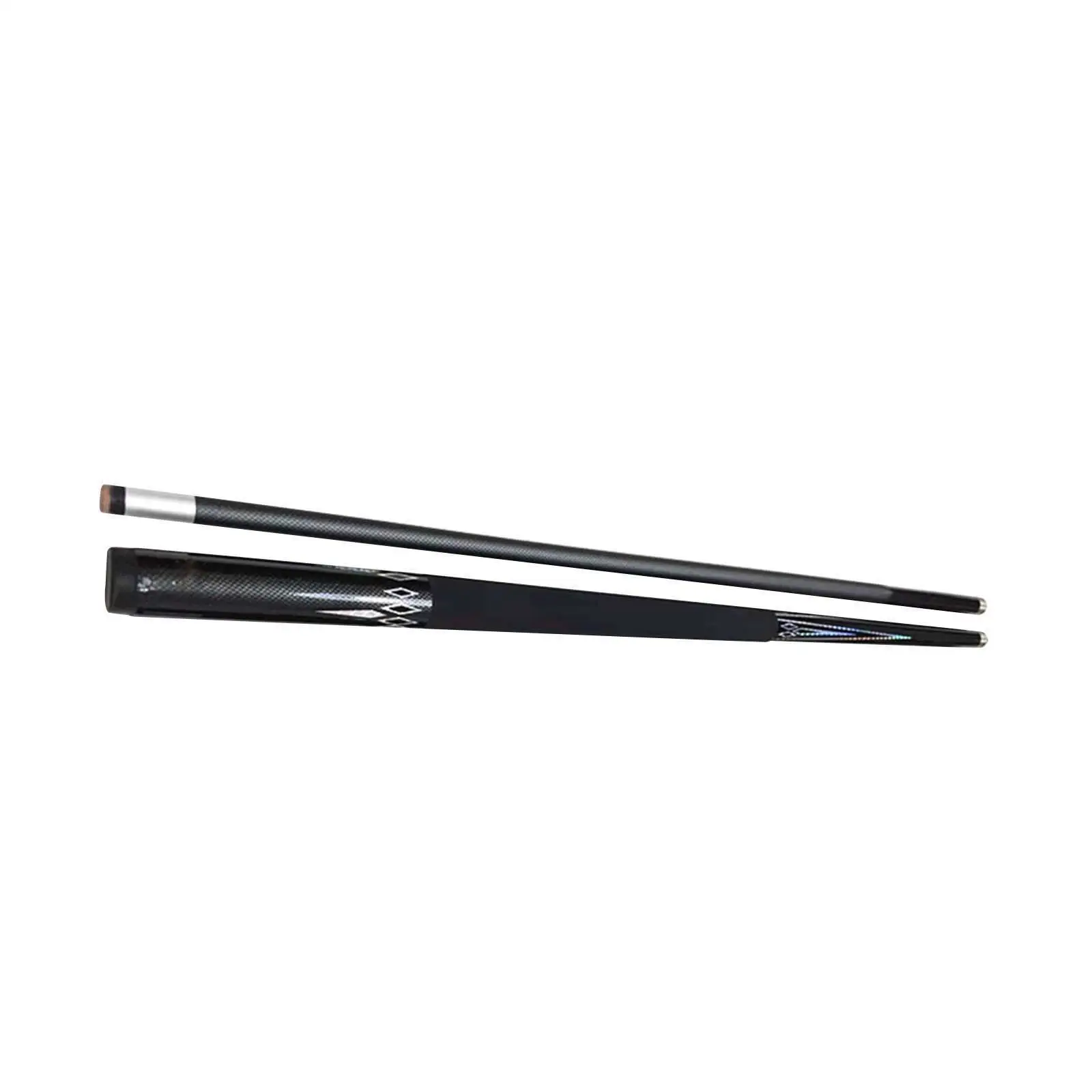 Pool Cue Carbon Fiber 58 inch Segmented Billiard Cue Sticks for Unisex Adult