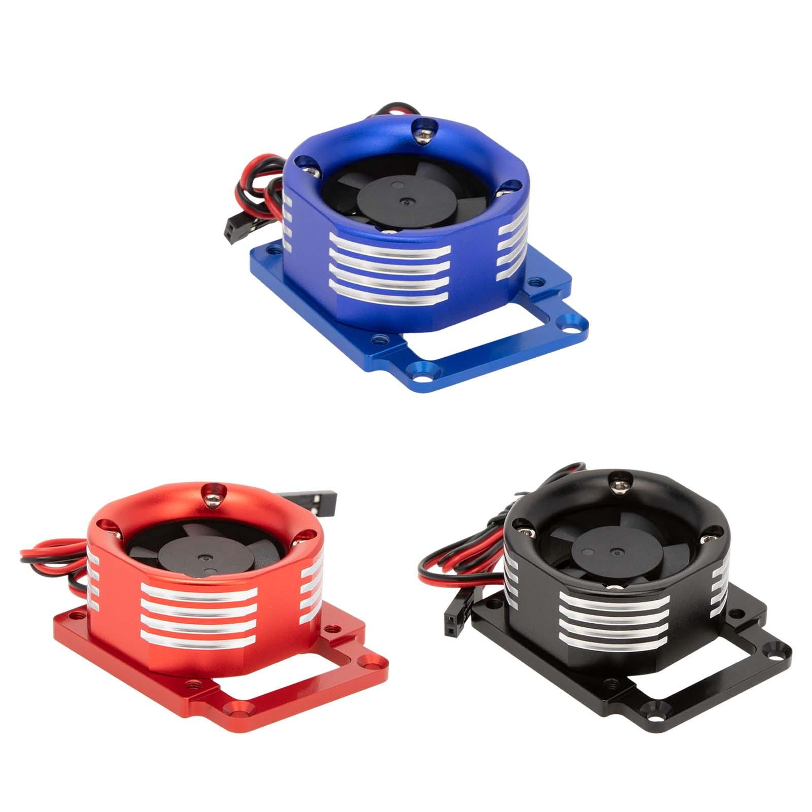 20000RPM Motor Cooling Fan 6-8.4V DC ESC Cooling Fan Cooling Fan RC Motor Heat Sink System for 4WD Sledge Monster Truck RC Car