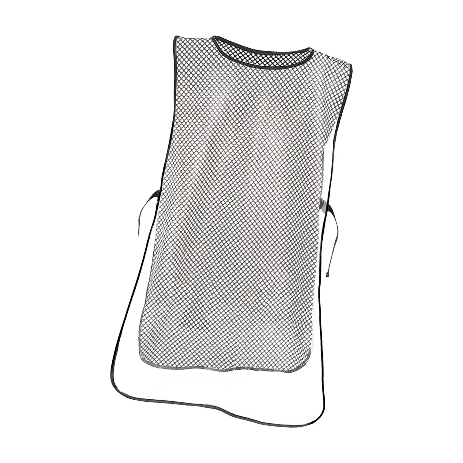 Transparent Apron TPU Breathable Easy to Clean for Women Men Oilproof Fashion Lightweight Hair Stylist Apron Server Chef