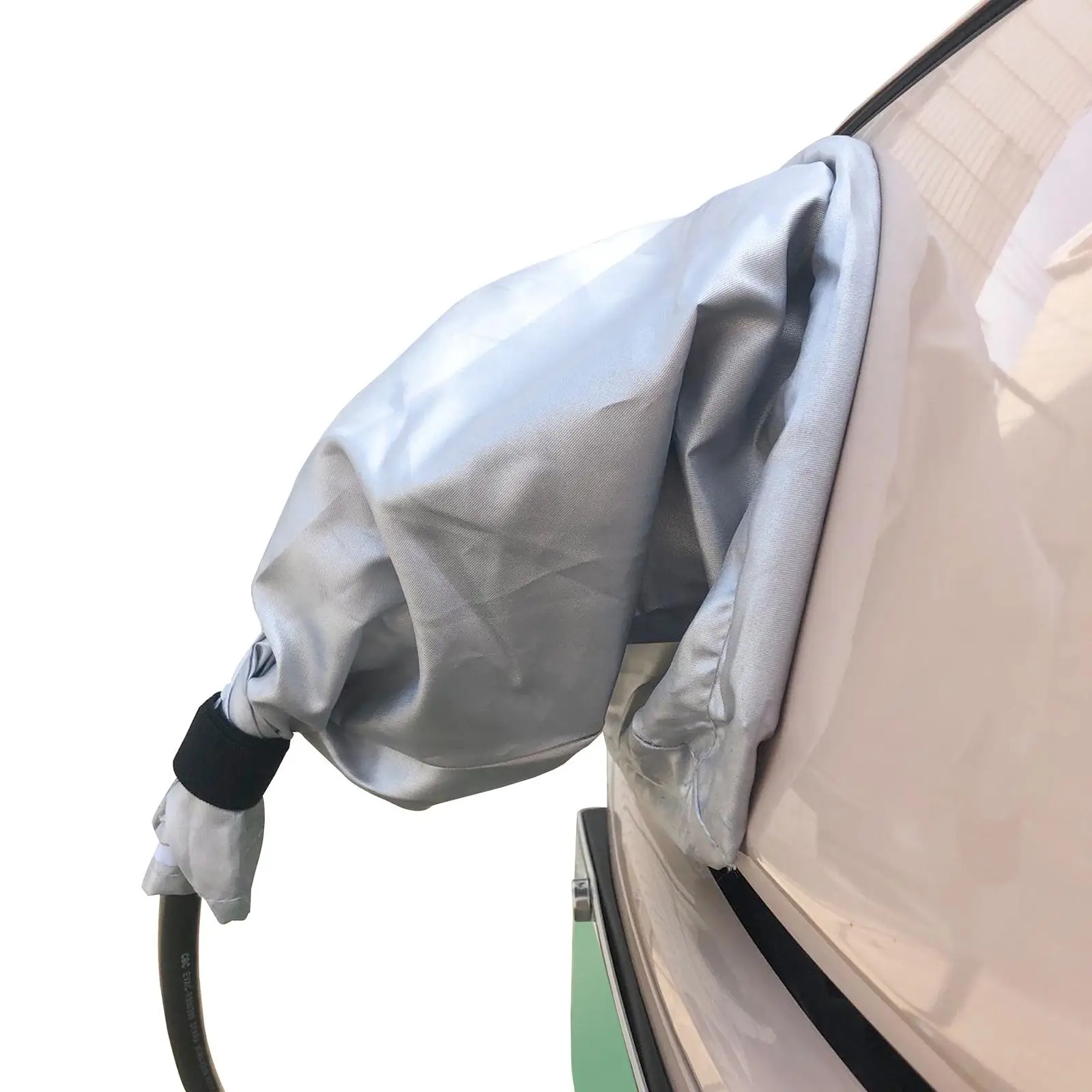 Electric Car Charging Port Dust Cover Practical Durable Easily Install with Adsorption Magnets