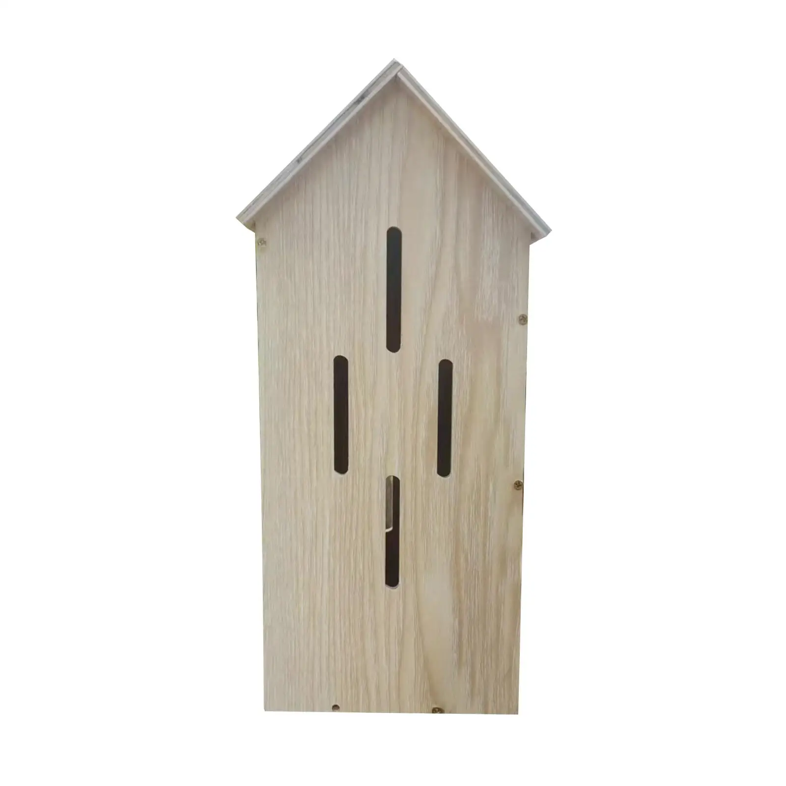 House Tree Guards Trunk Protector Butterfly Habitat Supplies Wooden Butterfly House for Garden