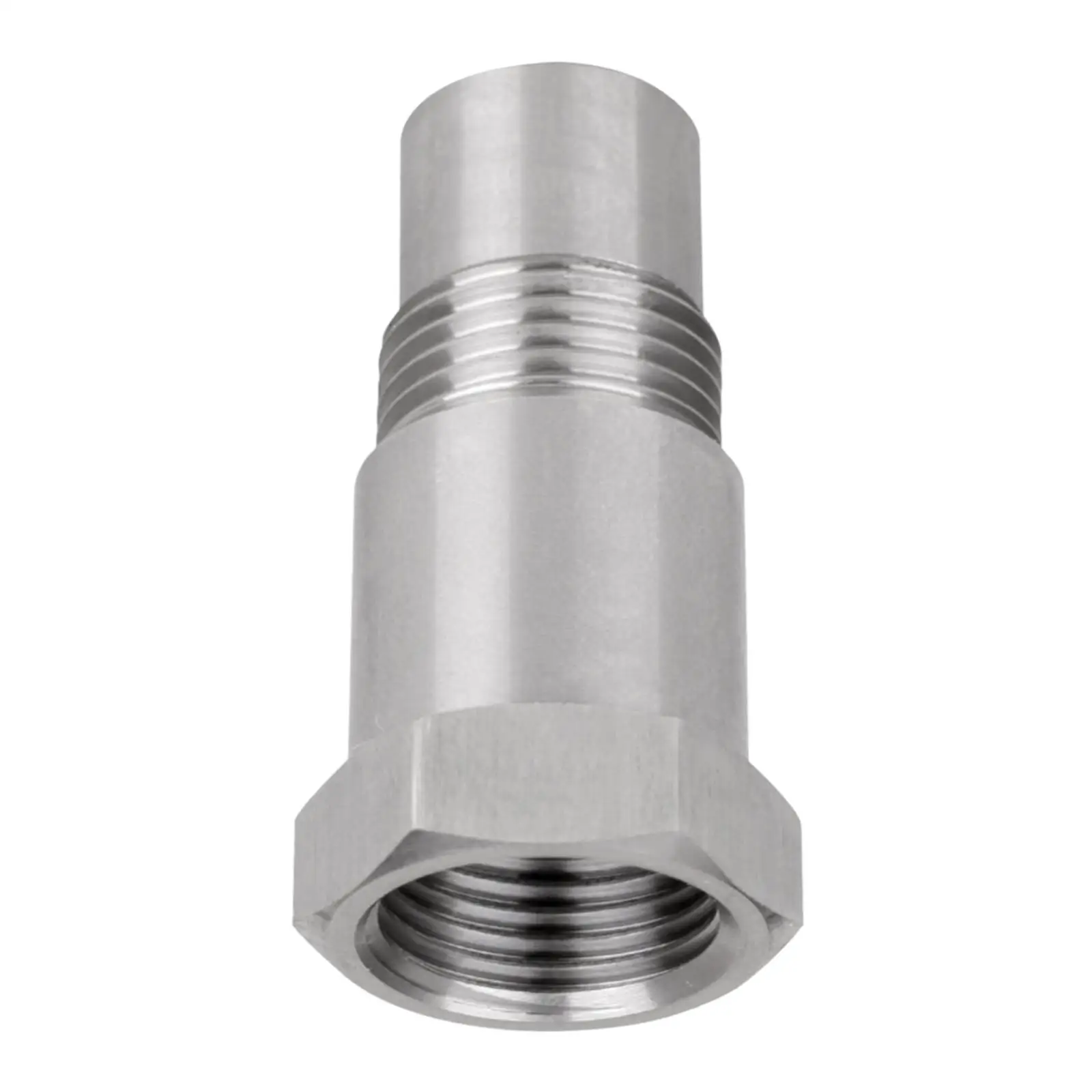O2 Sensor Adapter Spacer Extender Stainless Steel M18x1.5 Accessory Length 46.5mm