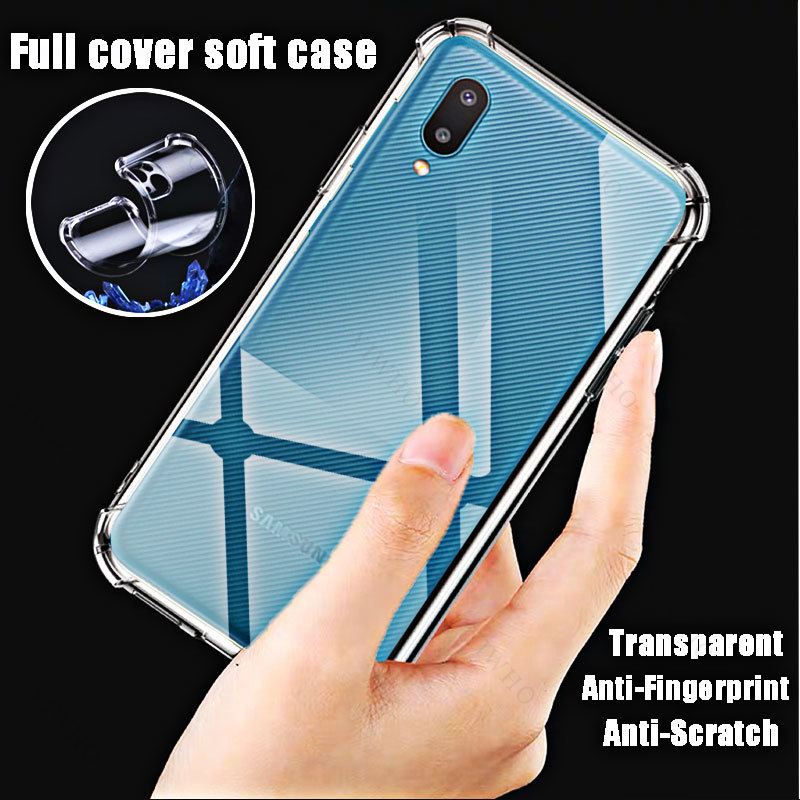 Für Samsung Galaxy A02 Clear Phone Soft Case TPU transparent für Samsung eine 02 6.5 "SM-A022F stoß feste Anti-Kratz-Abdeckungen Shell – Detail 5
