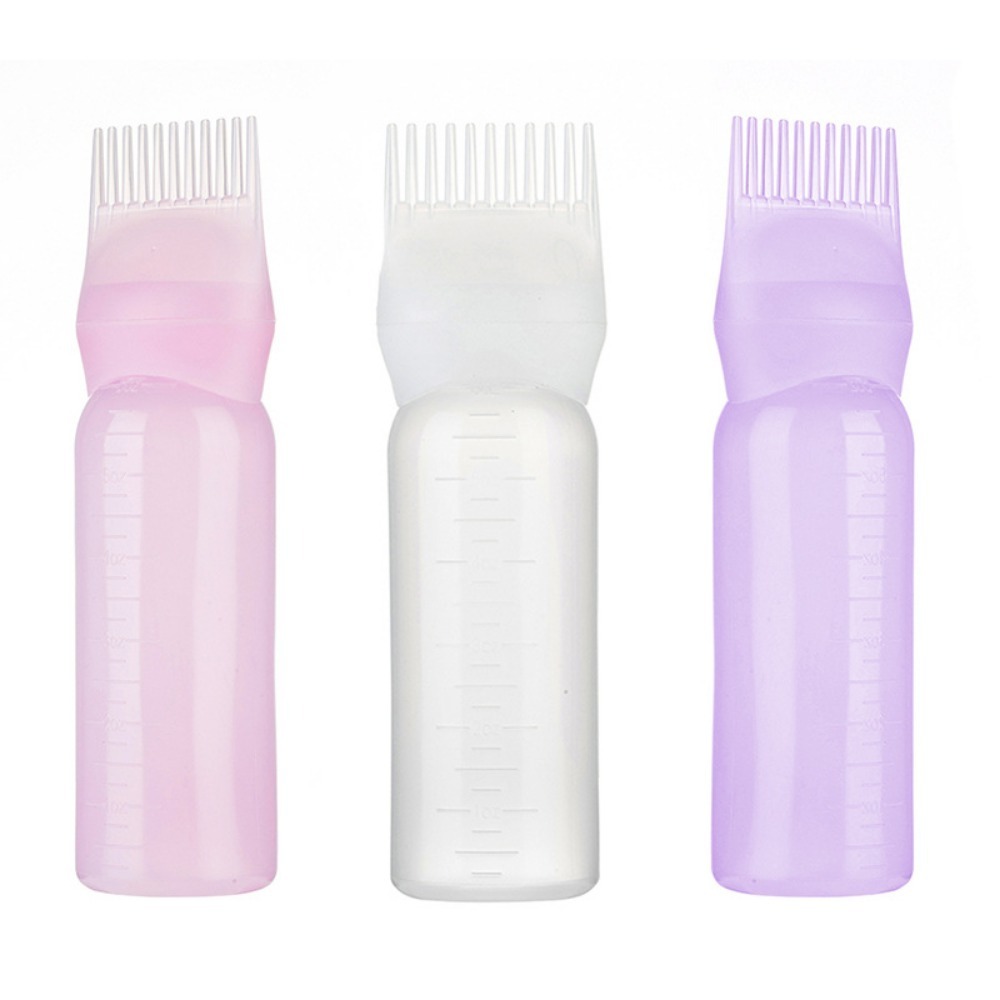 Best of 180ML Hair Dye Applicator Hair Oil Brush Bottles Refillable Shampoo Bottle Root Comb Barber Hair Coloring Dyeing Styling Tools Reviews & Tips