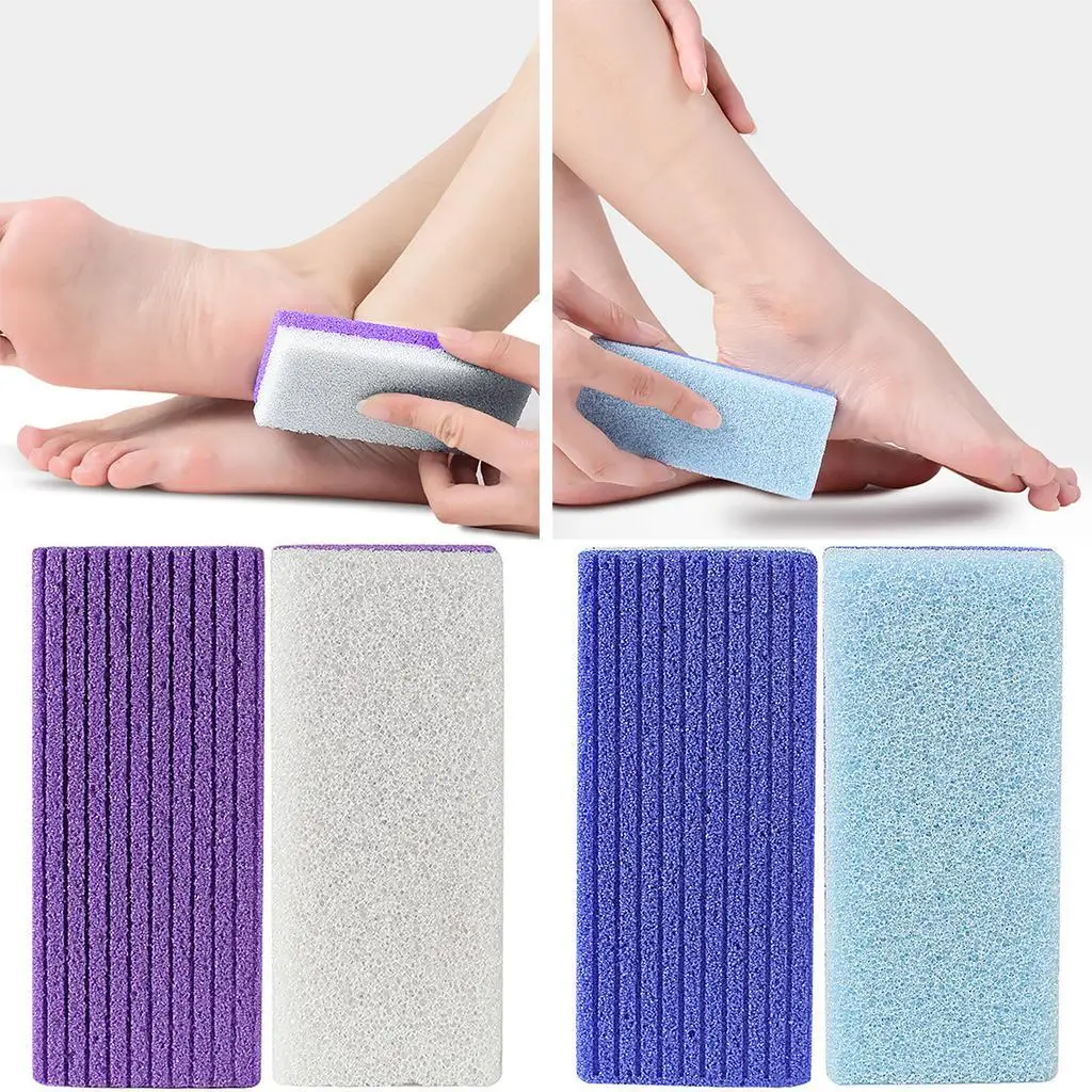 2Pcs Foot Pumice Stone Foot Scrubber Callus Remover for   Elbows