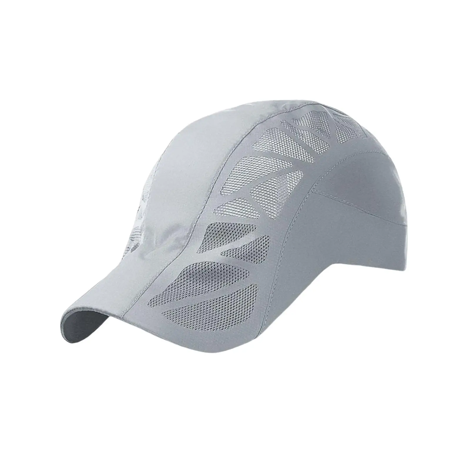 Summer Mesh Baseball Cap Adjustable Protection Flat Cap for Outdoor Sports