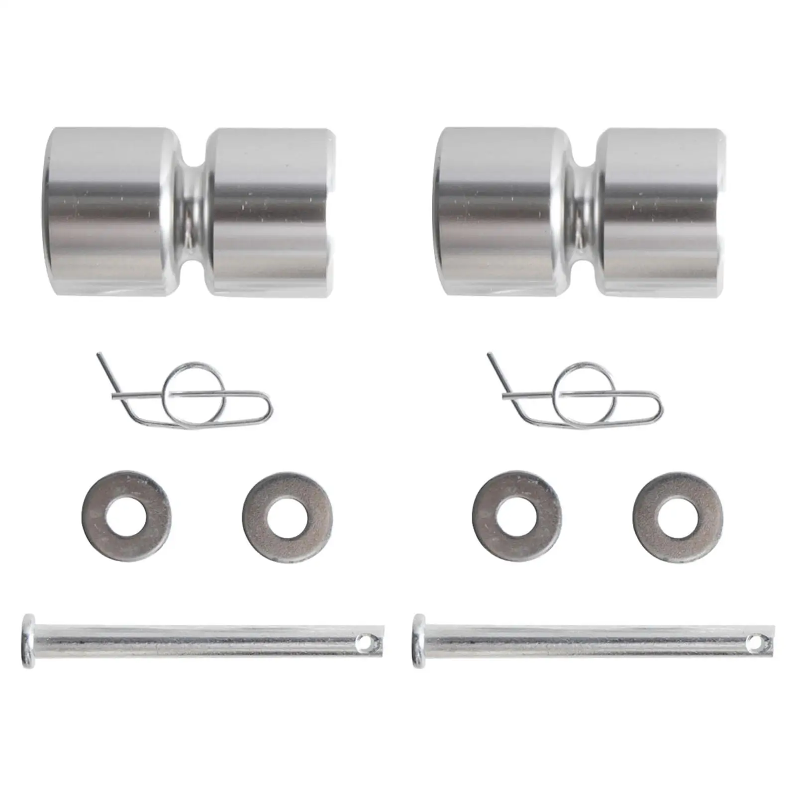 Aluminum Alloy Trailer Tailgate Lift Assist Rollers Kit Fittings High Strength