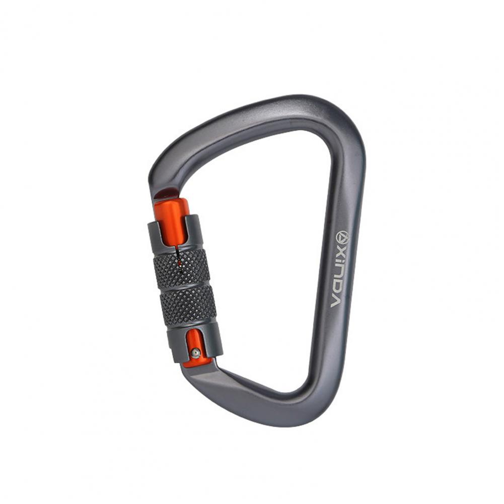 Description Picture 5 of itemClimbing Carabiner Anti-oxidation Wear Resistant Accessory O-Shape D-Shape Screw Climbing Lock for Mountaineering