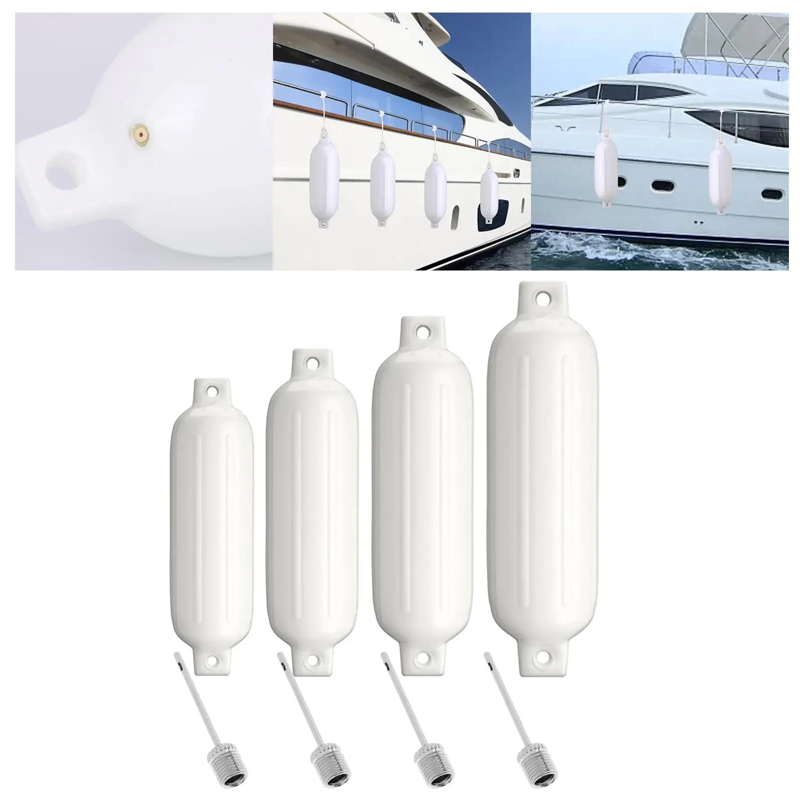 Boat Fender Floating Platform Boat Accessories Marine Boat Bumpers Fenders for Sport Boats Boat Pontoon Fishing Boats Yacht