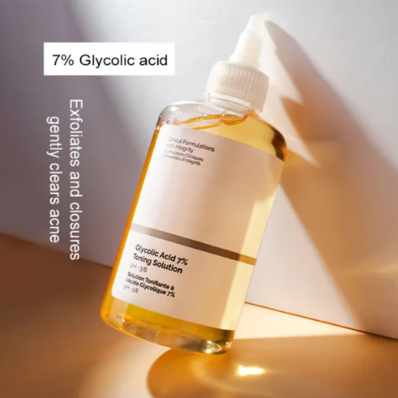 Best of Glycolic Acid 7% Toning Solution Removing Closed Mouth Acne Moisturizing Skin Prevents Skin Aging Fruit Acid Essence Water PH3.6 Reviews & Tips