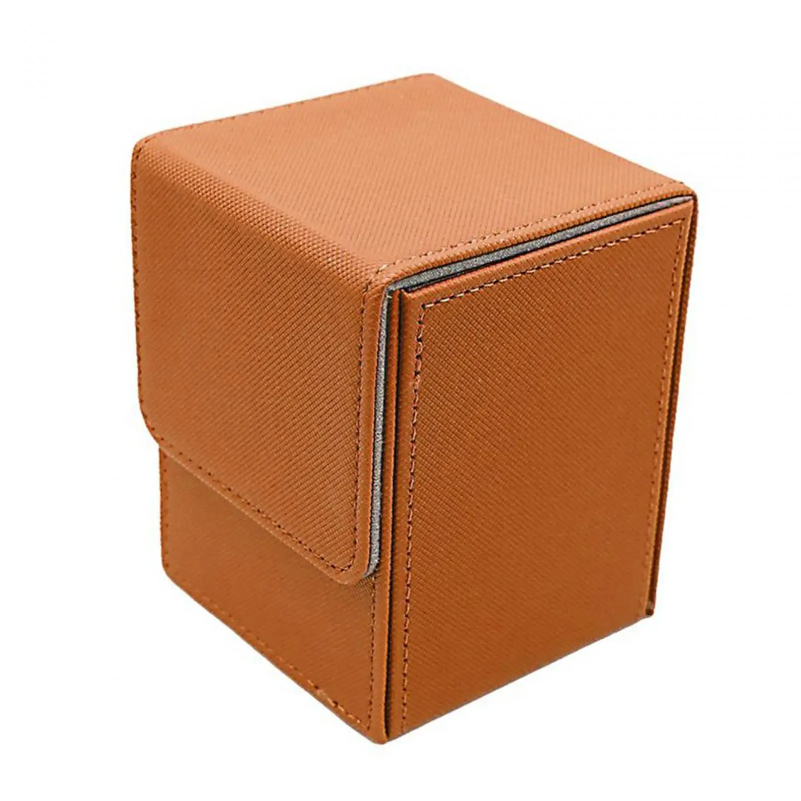 Trading Card Deck Case PU Leather Display Holds 100 Cards Kids Children Storage Gathering Card Toy Card Cards Case