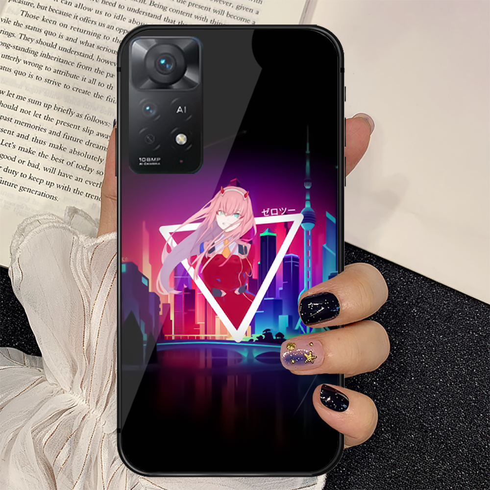 Чехол для телефона из закаленного стекла Zero Two 002 Dear Franxx для  Xiaomi Redmi Note 7 8 9 10 11 12 S Pro Plus 5G 9C 10C K60 | AliExpress