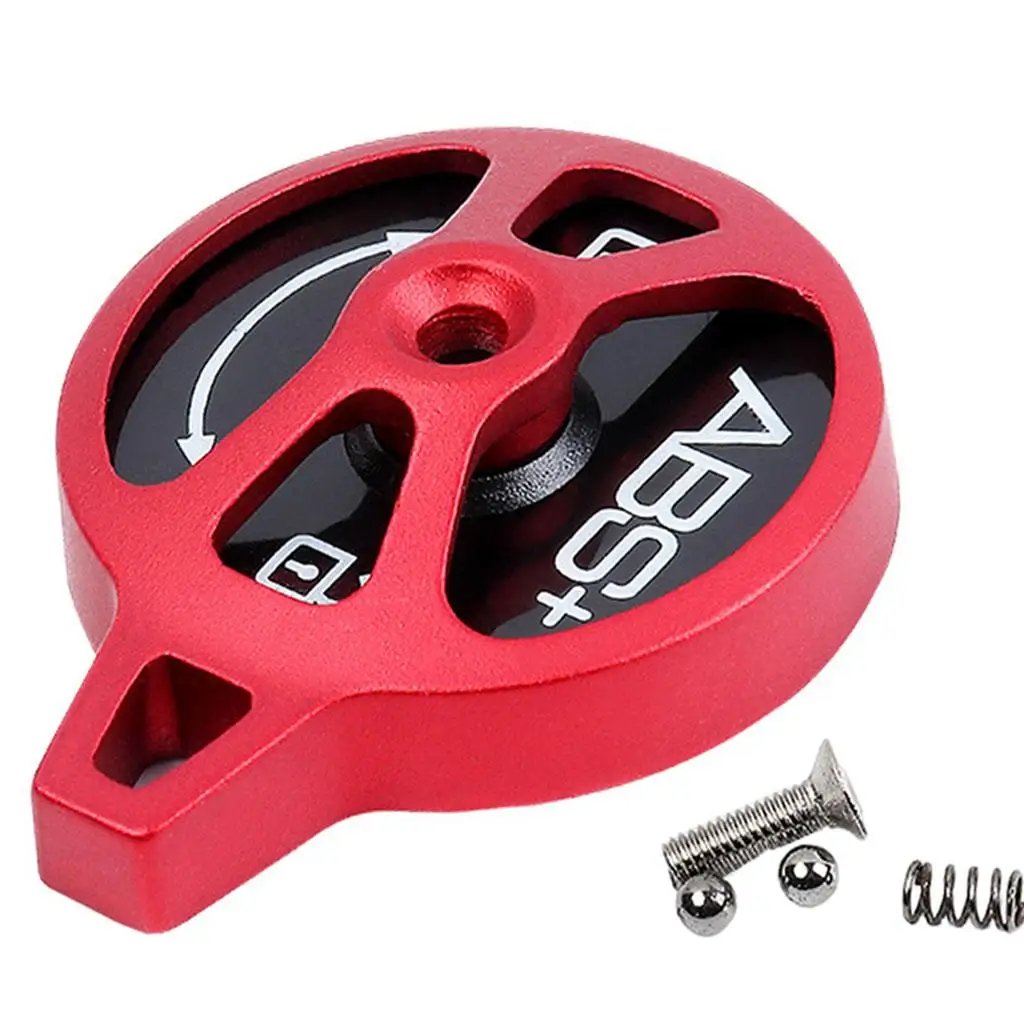 Bicycle Fork Speed Lock Caps with Screw Assembly Kit Lockout Cover Parts