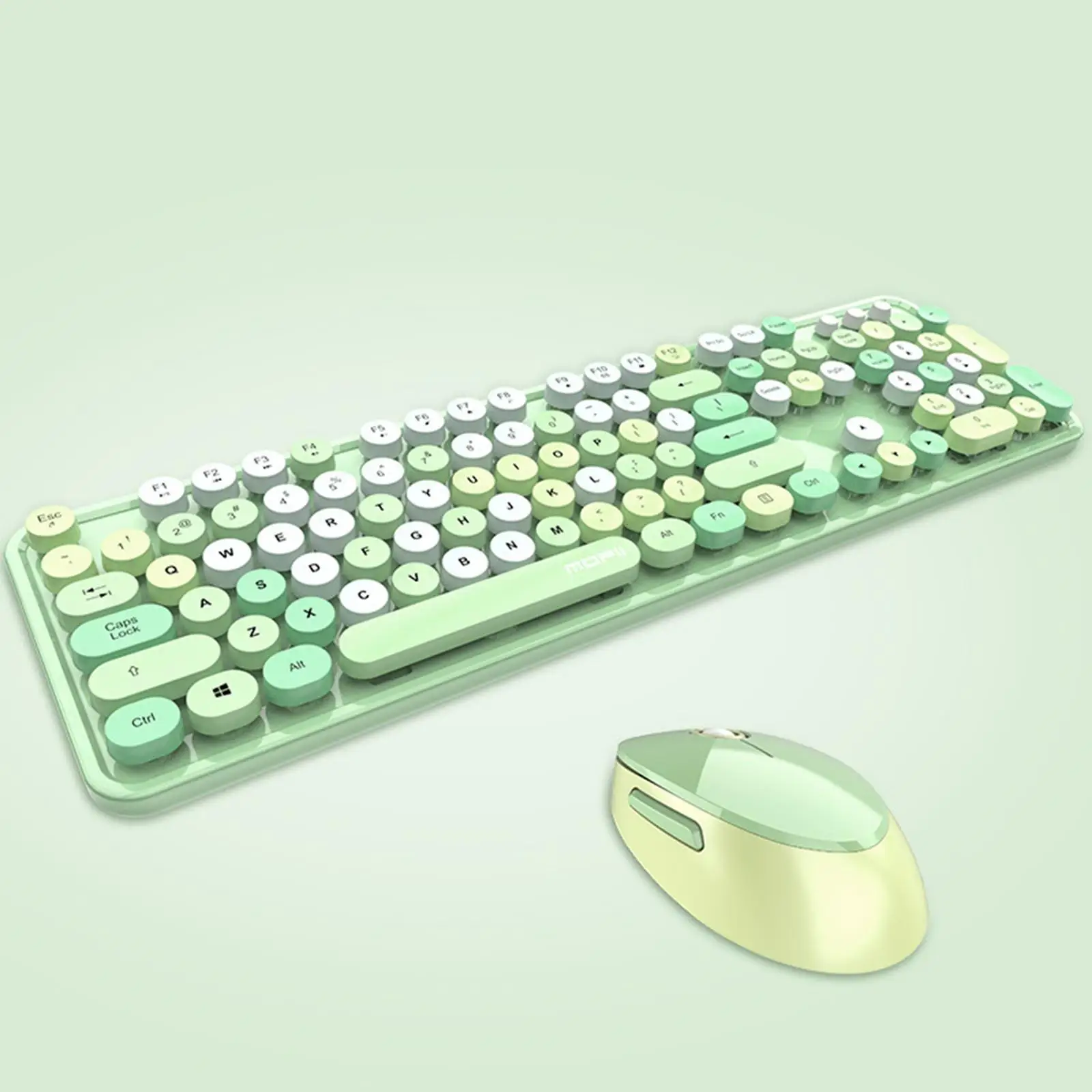  Wireless Keyboard and Mouse Kit Plug and Play, Silent click