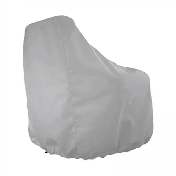 3X Boat Seat Cover Outdoor Yacht Waterproof Elastic Hem Protection Silver